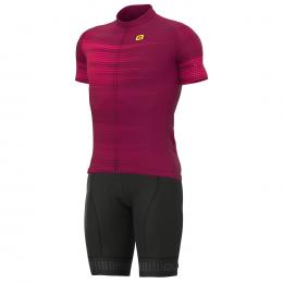 Set (Radtrikot + Radhose) ALÉ Turbo Set (2 Teile), für Herren