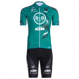 Set (Radtrikot + Radhose) B&B HOTELS - KTM Pro 2022 Set (2 Teile), für Herren, F