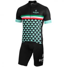 Set (Radtrikot + Radhose) BIANCHI MILANO Codigoro Set (2 Teile), für Herren