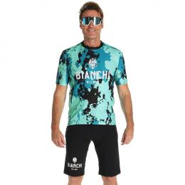 Set (Radtrikot + Radhose) BIANCHI MILANO Pozzillo Set (2 Teile), für Herren