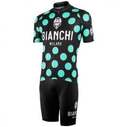 Set (Radtrikot + Radhose) BIANCHI MILANO Pride Set (2 Teile), für Herren