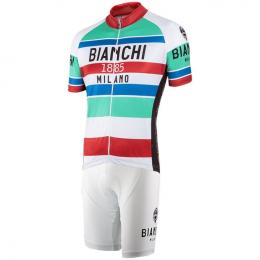 Set (Radtrikot + Radhose) BIANCHI MILANO Telegate Set (2 Teile), für Herren