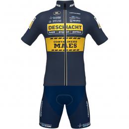 Set (Radtrikot + Radhose) DESCHACHT - HENS - MEAS 2022, für Herren, Fahrradbekle