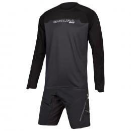 Set (Radtrikot + Radhose) ENDURA MT500 Burner Set (2 Teile), für Herren