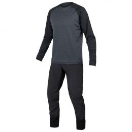 Set (Radtrikot + Radhose) ENDURA Singletrack Fleece Set (2 Teile), für Herren