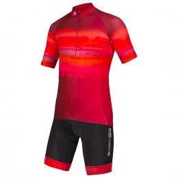 Set (Radtrikot + Radhose) ENDURA Virtual Texture Set (2 Teile), für Herren