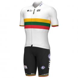 Set (Radtrikot + Radhose) GROUPAMA-FDJ Litauischer Meister 2022 Set (2 Teile), f