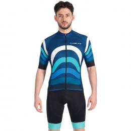 Set (Radtrikot + Radhose) NALINI New Stripes Set (2 Teile), für Herren