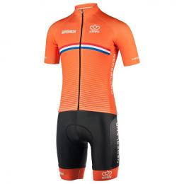 Set (Radtrikot + Radhose) NIEDERLÄNDISCHE NATIONALMANNSCHAFT 2022 Set (2 Teile),