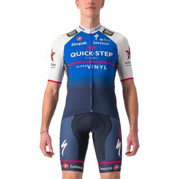 Set (Radtrikot + Radhose) QUICK-STEP ALPHA VINYL Competizione 2022 Set (2 Teile)