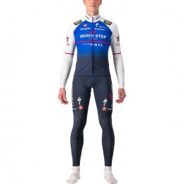 Set (Radtrikot + Radhose) QUICK-STEP Alpha Vinyl Thermal 2022 Set (2 Teile), für