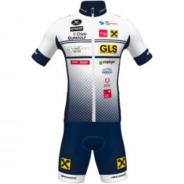 Set (Radtrikot + Radhose) RADTEAM TIROL 2022 Set (2 Teile), für Herren, Fahrradb