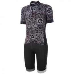 Set (Radtrikot + Radhose) RH+ Fashion Power Set (2 Teile), für Herren