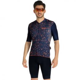 Set (Radtrikot + Radhose) SANTINI Delta Pietra Set (2 Teile), für Herren