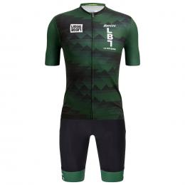 Set (Radtrikot + Radhose) SANTINI Liège-Bastogne-Liège 2022 Set (2 Teile), für H