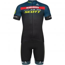 Set (Radtrikot + Radhose) SCOTT SRAM 2022 Set (2 Teile), für Herren, Fahrradbekl