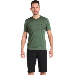 Set (Radtrikot + Radhose) SCOTT Trail Flow Zip Set (2 Teile), für Herren