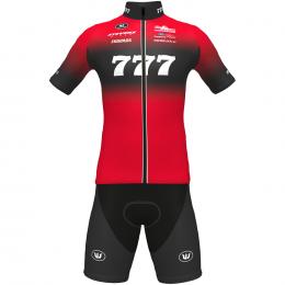 Set (Radtrikot + Radhose) TEAM 777 2022, für Herren, Fahrradbekleidung