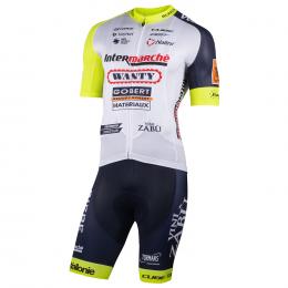 Set (Radtrikot + Radhose) TEAM INTERMARCHÉ-WANTY-GOBERT 2022 Set (2 Teile), für