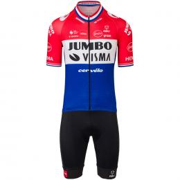 Set (Radtrikot + Radhose) TEAM JUMBO-VISMA Niederländischer Meister 2022 Set (2