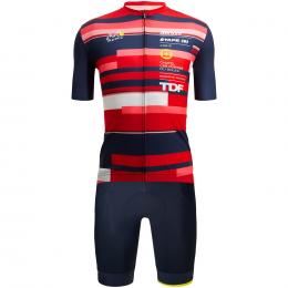 Set (Radtrikot + Radhose) TOUR DE FRANCE Aigle-Châtel 2022 Set (2 Teile), für He