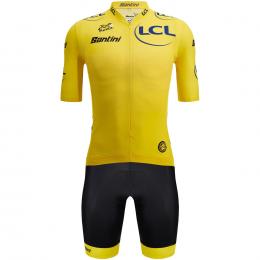 Set (Radtrikot + Radhose) TOUR DE FRANCE Race 2022 Set (2 Teile), für Herren, Fa