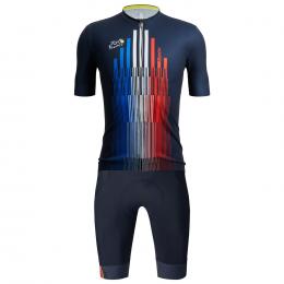 Set (Radtrikot + Radhose) Tour de France Trionfo 2022 Set (2 Teile), für Herren