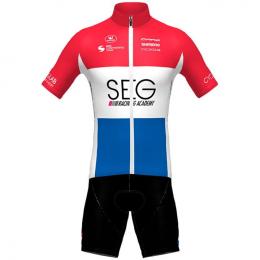 Set SEG RACING ACADEMY Niederländischer Meister 2021(Radtrikot + Radhose), für H