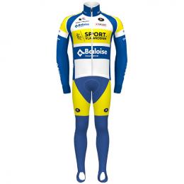 Set SPORT VLAANDEREN-BALOISE 2021 (Winterjacke + lange Radhose), für Herren