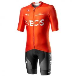 Set TEAM INEOS Aero Race 6.0 Training 2020 (Radtrikot + Radhose), für Herren, Fa