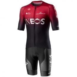 Set TEAM INEOS Aero Race 6.1 2020 (Radtrikot + Radhose), für Herren, Fahrradbekl