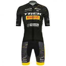 Set TREK PIRELLI 2020 (Radtrikot + Radhose), für Herren, Fahrradbekleidung