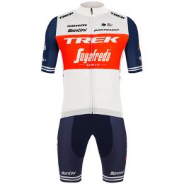 Set TREK-SEGAFREDO 2020 (Radtrikot + Radhose), für Herren, Fahrradbekleidung