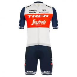 Set TREK-SEGAFREDO Race 2020 (Radtrikot + Radhose), für Herren, Fahrradbekleidun