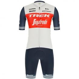 Set TREK-SEGAFREDO Race 2021 (Radtrikot + Radhose), für Herren, Fahrradbekleidun