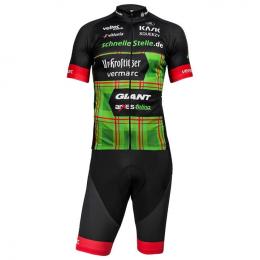 Set UR-KROSTITZER 2018 (Radtrikot + Radhose), für Herren, Fahrradbekleidung
