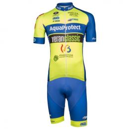 Set WB AQUA PROTECT VERANCLASSIC 2018 (Radtrikot + Radhose), für Herren, Fahrrad