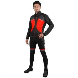 Set (Winterjacke + lange Radhose) NALINI Tonco Set (2 Teile), für Herren