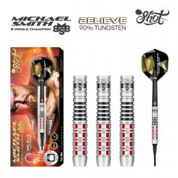 Shot Michael Smith 90% Believe Softdarts 20g 18g