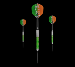 Shot Pro Series Willie O'Connor Turbo Point Steeldarts