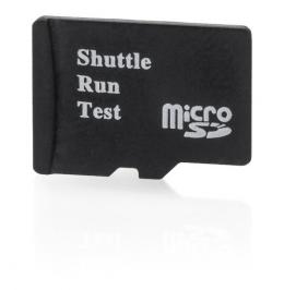 Shuttle-Run-Test - microSD-Karte 128 MB
