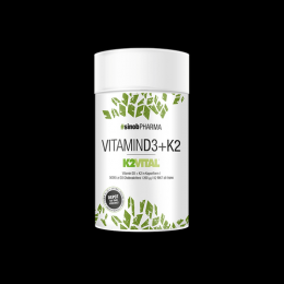 Sinob Pharma Vitamin D3+K2, 60 Kapseln Angebot kostenlos vergleichen bei topsport24.com.