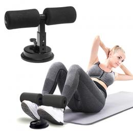 Sit-Up Trainer (mit Saugnapf) - Farbe: Schwarz