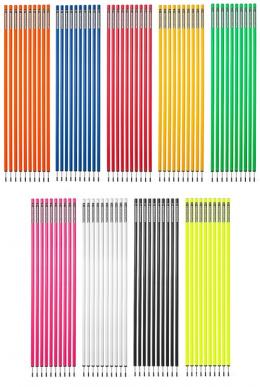 Slalomstangen 170 cm (Ø 32 mm, 9 Farben) - 10er Set