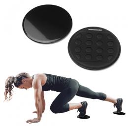 Slide Pads (Trainingspads) 2er Set - Farbe: Schwarz