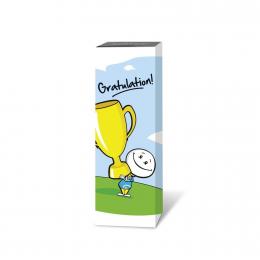 Smartpack Geschenkverpackung für Golfbälle 3er | Gratulation