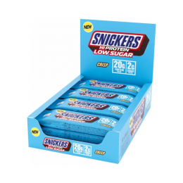 Snickers Crisp Low Sugar High Protein Bar, 1x 55g (1Stück) MHD 02.10.2026
