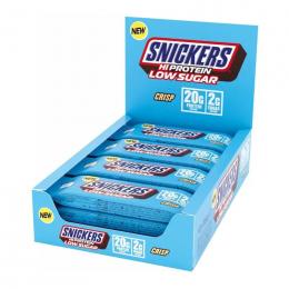 Snickers Low Sugar High Protein Bar 12x55g Crispy Milchschokolade