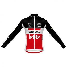 SOUDAL LOTTO 2021 Langarmtrikot, für Herren, Größe S, Radtrikot, Fahrradbekleidu