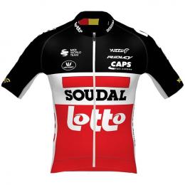 SOUDAL LOTTO PRR Summer 2021 Kurzarmtrikot, für Herren, Größe S, Radtrikot, Fahr